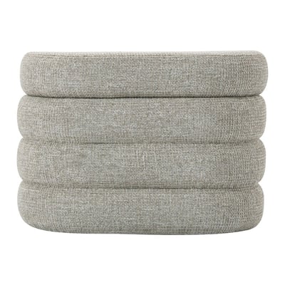 Banc coffre tissu chenillé ZAGO