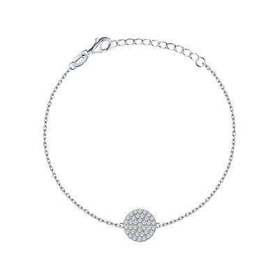 Bracelet en argent 925 et oxyde de zirconium CLEOR