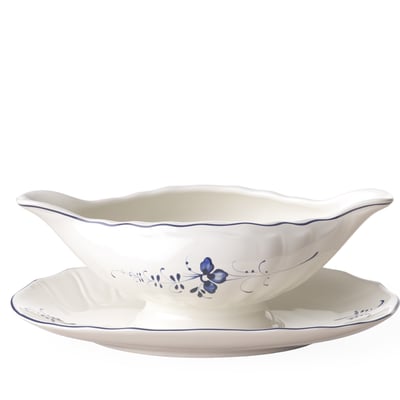 Saucière Avec Plat 1 Pièce VIEUX LUXEMBOURG VILLEROY & BOCH