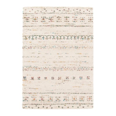 Tapis shaggy ethnique doux et volumineux BLOOM AFK LIVING