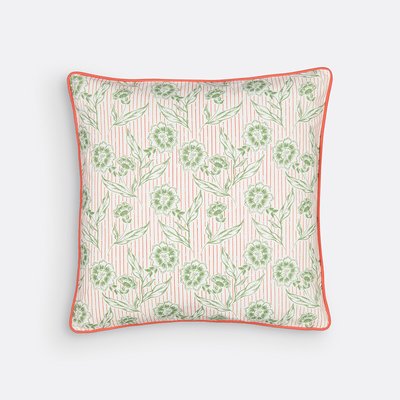 Set of 2 Lietta 45 x 45cm Floral 100% Cotton Cushion Cover LA REDOUTE INTERIEURS