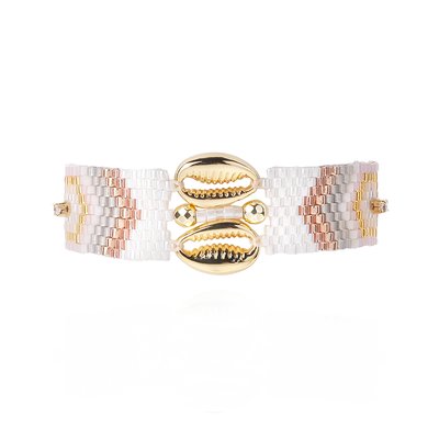 Bracelet tissage en perles ajustable CARIACAS HIPANEMA