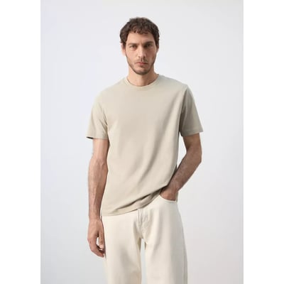 T-shirt slim fit 180 g/m² MANGO MAN