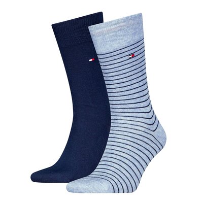 Lote de 2 pares de meias altas TOMMY HILFIGER