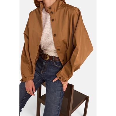 Parka à manches longues en coton mélangé CARMEN Maison 123