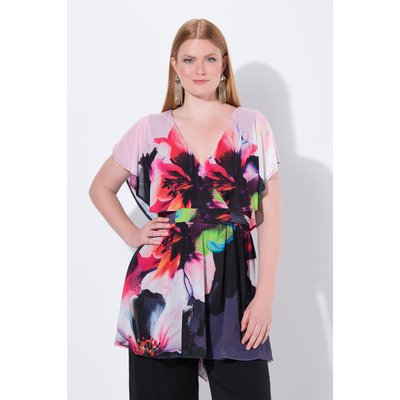 Tunique avec voile en mousseline ULLA POPKEN