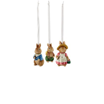 Set 3 Suspensions Lapins SPRING FANTASY VILLEROY & BOCH