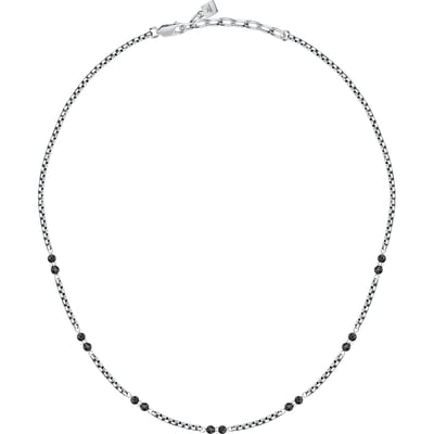 Colliers en Onyx/steel et Onyx MORELLATO