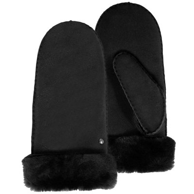 Gants chauds et doux, en cuir de mouton retourné, et intérieur imitation fourrure ISOTONER