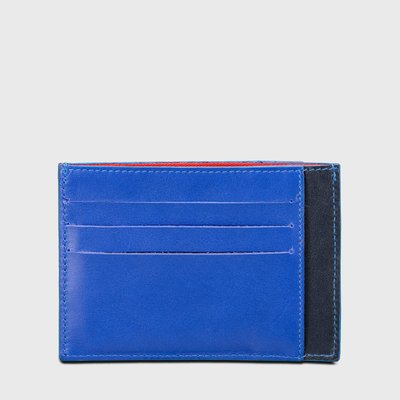 E2R Porte carte identité homme en cuir upcyclé noir et vert truffe personnalisé OH MY BAG