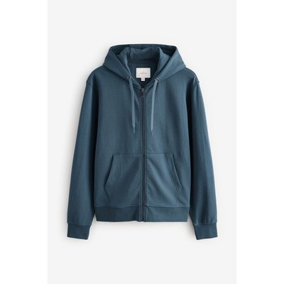 Sweat à capuche zippé en modal doux NEXT