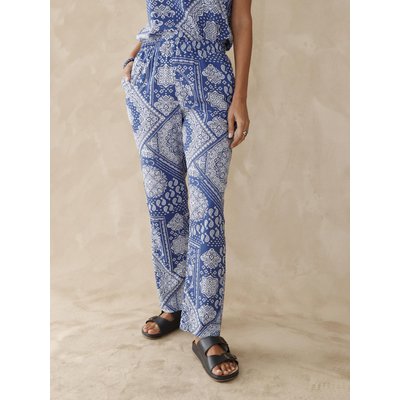 Pantalon fluide taille élastiquée DAXON
