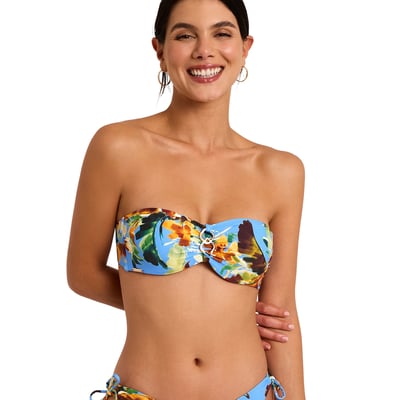 Haut maillot de bain bandeau non préformé TROPICO SELMARK MARE