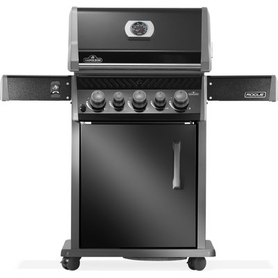 Barbecue gaz Rogue  RB425RSBPK-2-FR-R noir 5 bruleurs sur chariot,  60x45 cm NAPOLEON