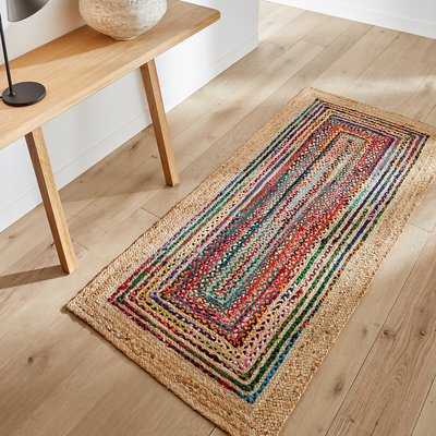 Tapis de couloir jute et coton recyclé, Jaco AM.PM