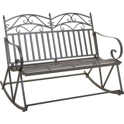 Banc à bascule design en métal  pour jardin élégant RECOLLECTION