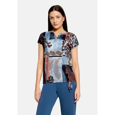 T-shirt façon blouse à cordon coulissant sous tunnel BETTY BARCLAY