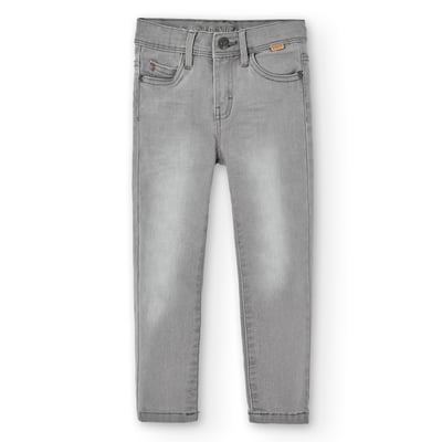 Pantalon garçon en denim élastiqué BOBOLI
