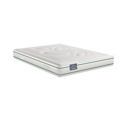 Matelas Heveane 100% latex ferme 5 zones H22 cm DUNLOPILLO