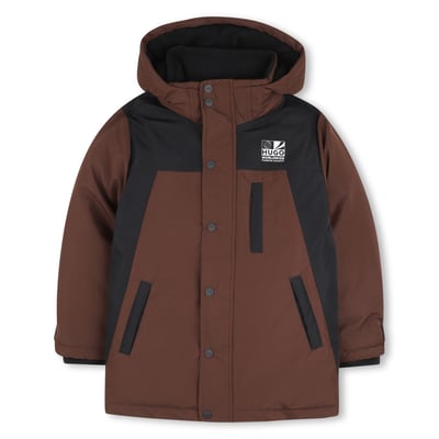 Parka à capuche HUGO KIDSWEAR