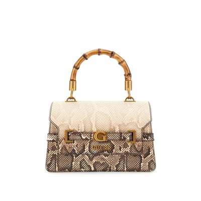 Mini Sac À Main Sibel Imprimé Python GUESS