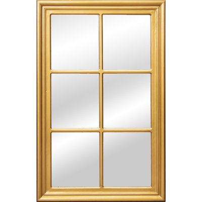 Miroir en bois à cadre doré RECOLLECTION
