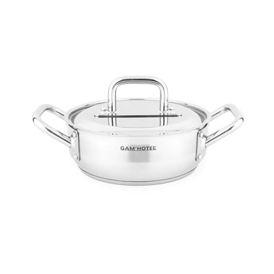 Faitout inox 24x8,5cm induction GAM HOTEL