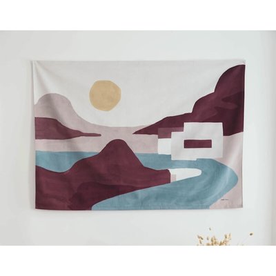Wandbehang Ulysse 90 x 130 BABEL BRUNE 
