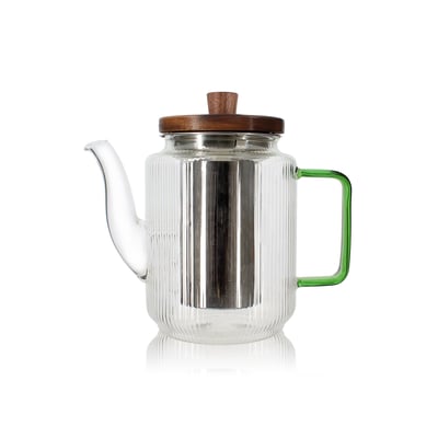 Théière en verre et anse 550ml, KARL OGO LIVING