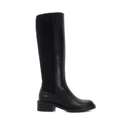 Bottes genouillères à talon carré - TANORAMIC DUNE LONDON