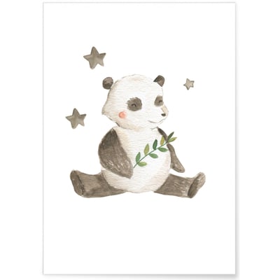 Affiche Enfant Panda L'AFFICHERIE