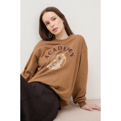 Sweat col rond manches longues BONOBO