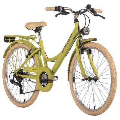 Vélo enfant DaCapo 24'' Toscana vintage rose 6 vitesses RH 41 cm KS