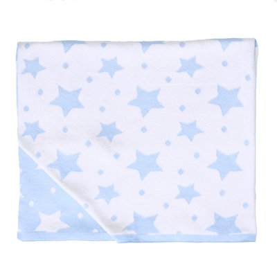 Couverture plaid en coton bio TRICOT SEVIRA KIDS