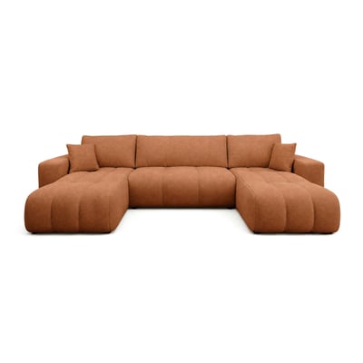 Canapé panoramique en U 7pl convertible, NICOLE BEST MOBILIER