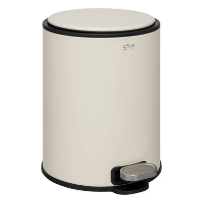 Poubelle 6L métal argile DELTA 5FIVE SIMPLY SMART