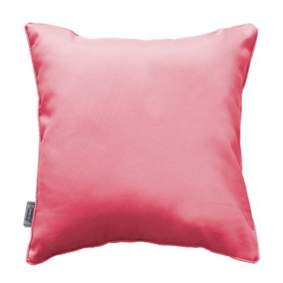 Coussin passepoil 60 x 60 cm Corail DOUCEUR D'INTÉRIEUR
