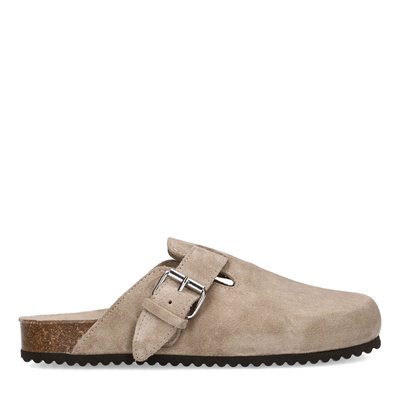 Sabots en daim avec boucle SACHA
