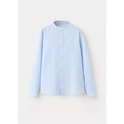 Chemise lin rayée MANGO KIDS