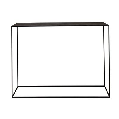 Console en métal noir 110 cm Expo ZAGO
