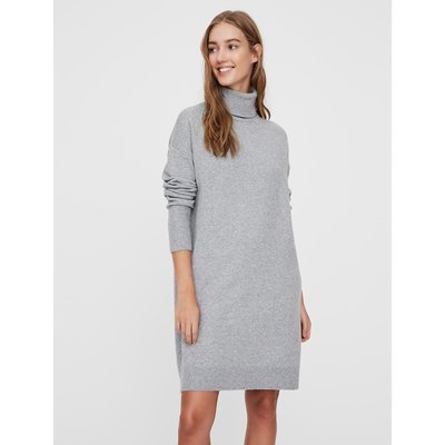 Robe pull col roulé VERO MODA