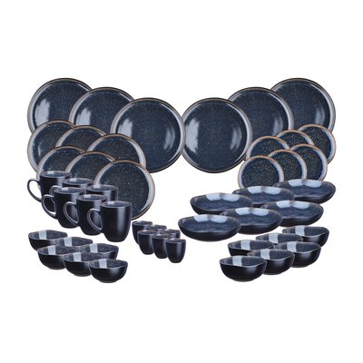 Lot de 48 set complet en grès, IRIS BJORN