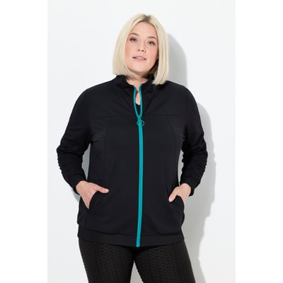 Veste en molleton à capuche et fermeture ULLA POPKEN