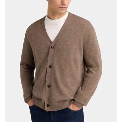 Cardigan droit cachcardi cachemire GALERIES LAFAYETTE