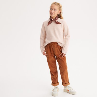Pantalon droit en velours LA REDOUTE COLLECTIONS