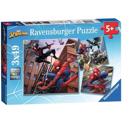 Puzzle Spiderman en action 3x49 pcs RAVENSBURGER
