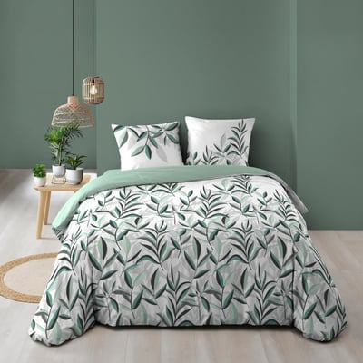 Housse De Couette 240x220 + 2 Taies 100% Coton 57fils Eldorado DECORATIE