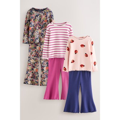 Haut et legging évasé, lot de 3 NEXT