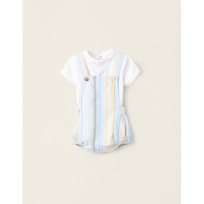 Body-Chemise + Combi-short à Rayures ZIPPY