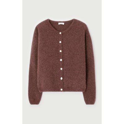 Кардиган с длинными рукавами и круглым вырезом VITOW AMERICAN VINTAGE